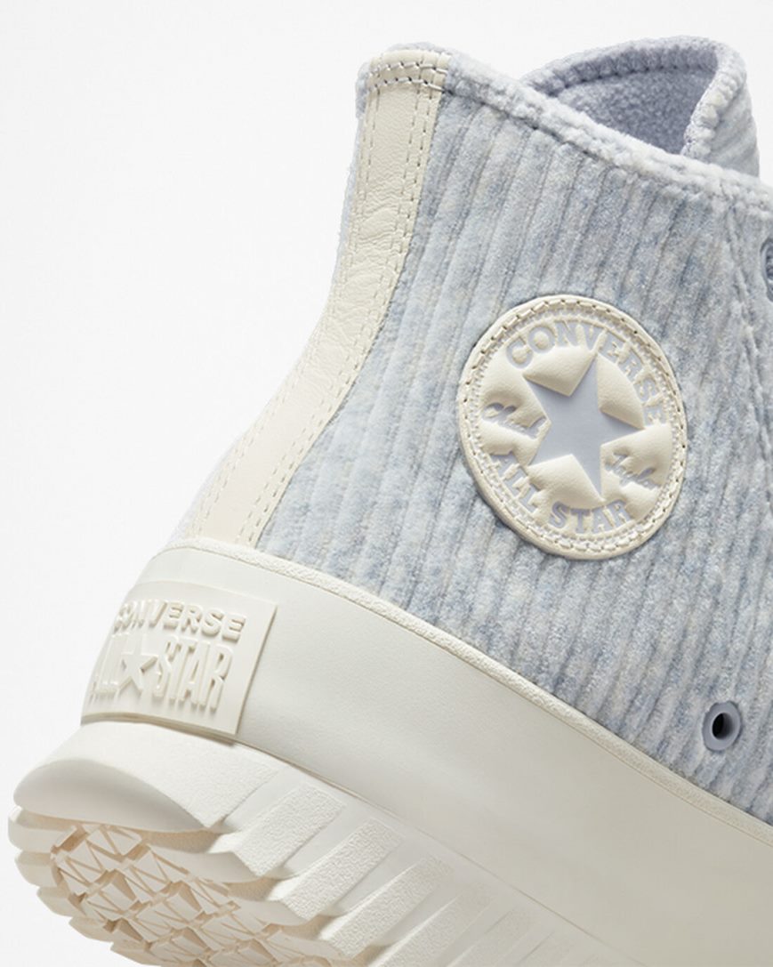 Tenisky Vysoke Converse Chuck Taylor All Star Lugged 2.0 Velour Panske Modre | SK WIZAG9